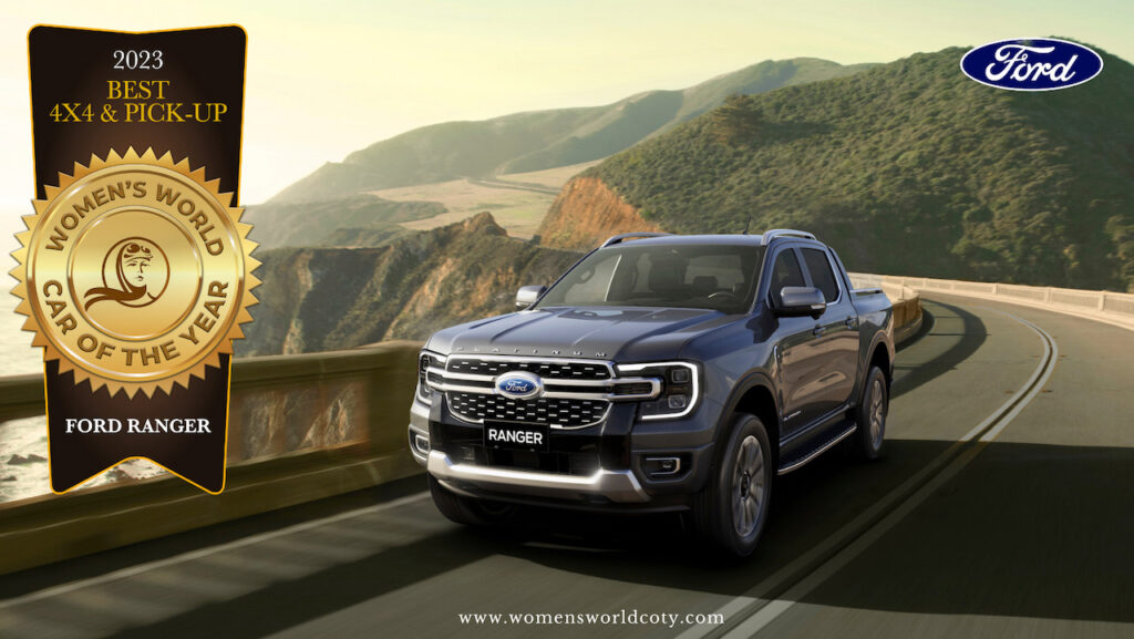 Nuovo Ford Ranger: premiato miglior 4×4 e pick-up al WWCOTY 2023