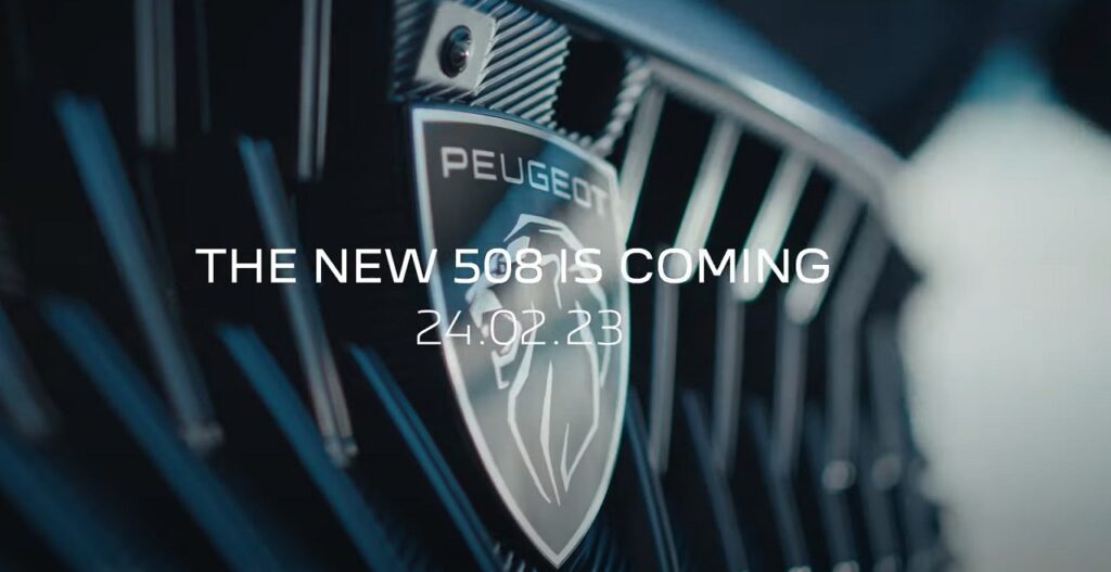 Peugeot 508 Facelift: ufficiale il debutto il 24 febbraio [VIDEO]