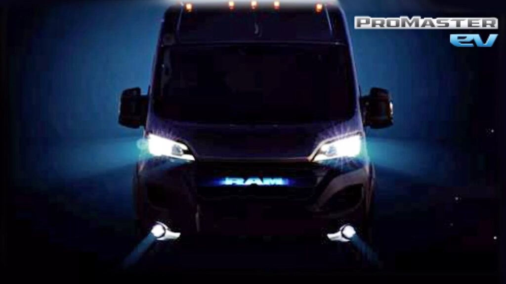 Ram ProMaster EV: Stellantis mostra primo teaser a pochi mesi dal debutto