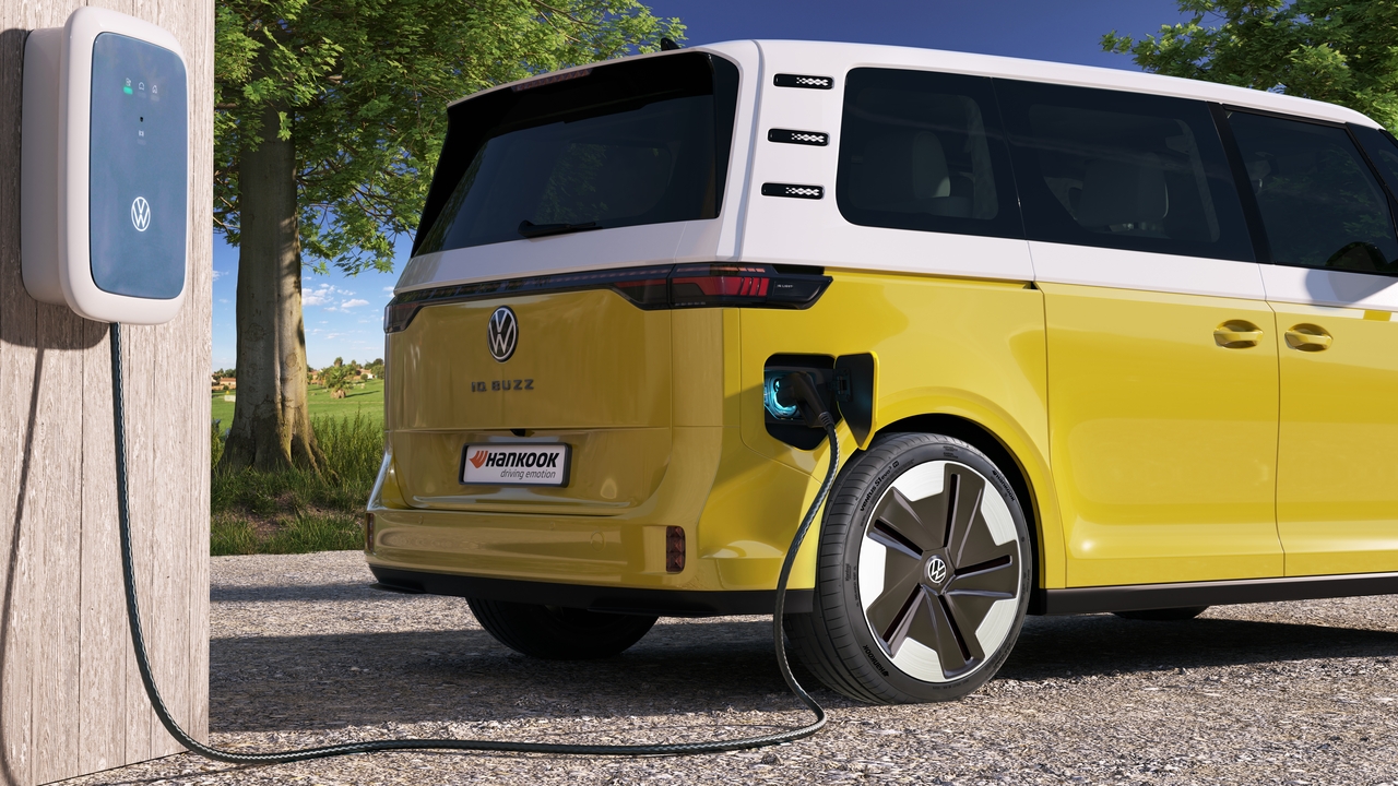 Volkswagen ID. Buzz: l’Hankook Ventus S1 evo 3 ev come primo equipaggiamento