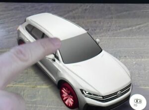 Volkswagen Touareg 2024: un modello 3D mostra nuovi dettagli [FOTO]