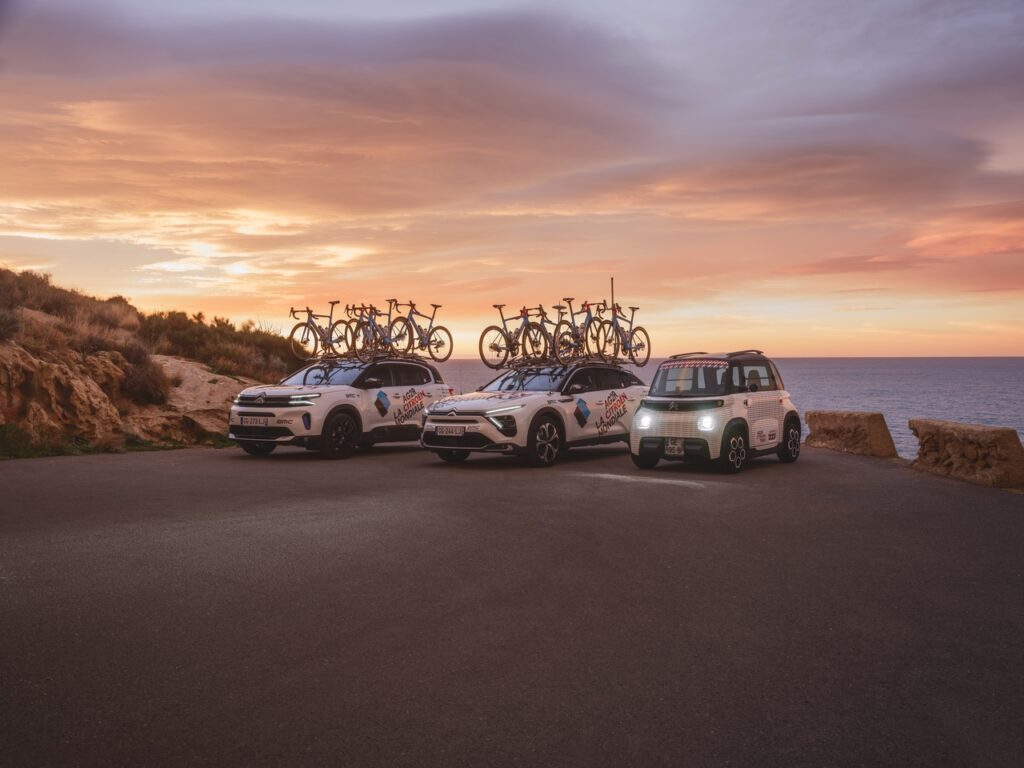 Citroën al fianco del team ciclistico AG2R Citroën per il terzo anno consecutivo