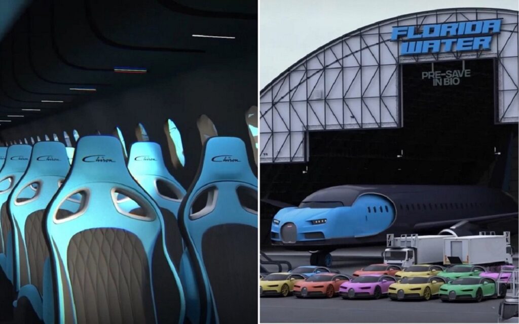 Questo aereo Bugatti Chiron è solo per super ricchi [VIDEO]
