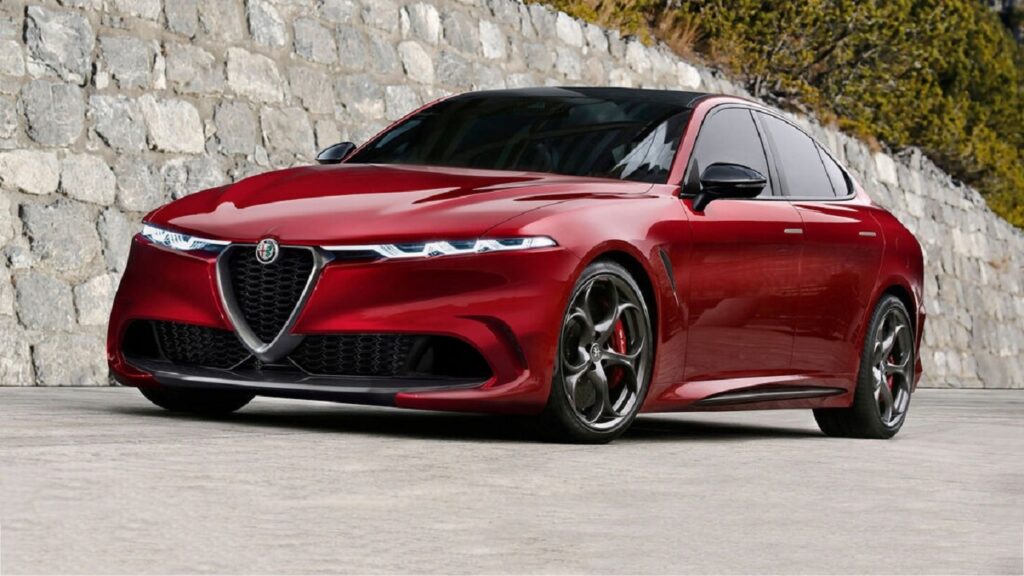 Alfa Romeo Giulia Quadrifoglio 2025: 1.000 cavalli di potenza e stesso assetto della Maserati GranTurismo Folgore [RENDER]