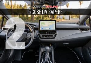 Toyota Corolla 2023: per l’abitacolo c’è tanta tecnologia. Ecco cosa sapere [5 COSE DA SAPERE – #2]