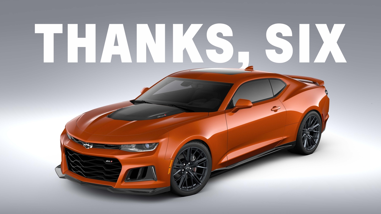 Chevrolet Camaro andrà in pensione a fine anno con la sesta generazione
