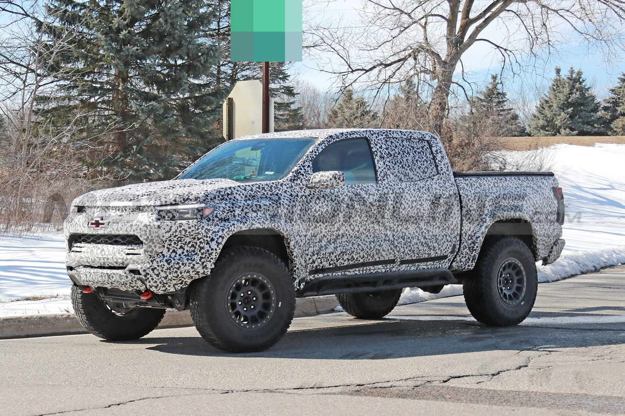 Chevrolet Colorado ZR2 Bison 2024 - Foto Spia 10-03-2023