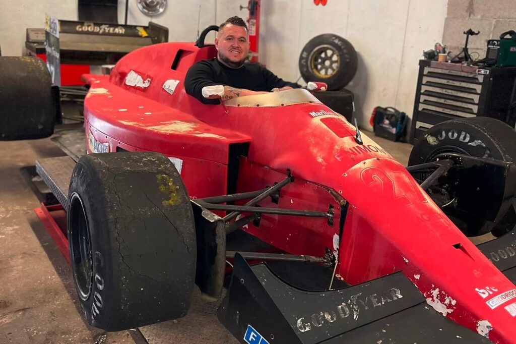 Ferrari F1 abbandonata