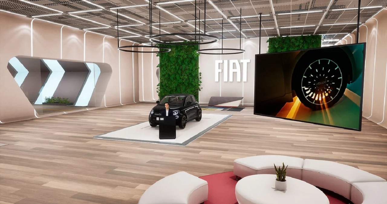 Fiat apre il Metaverse Store anche in Francia