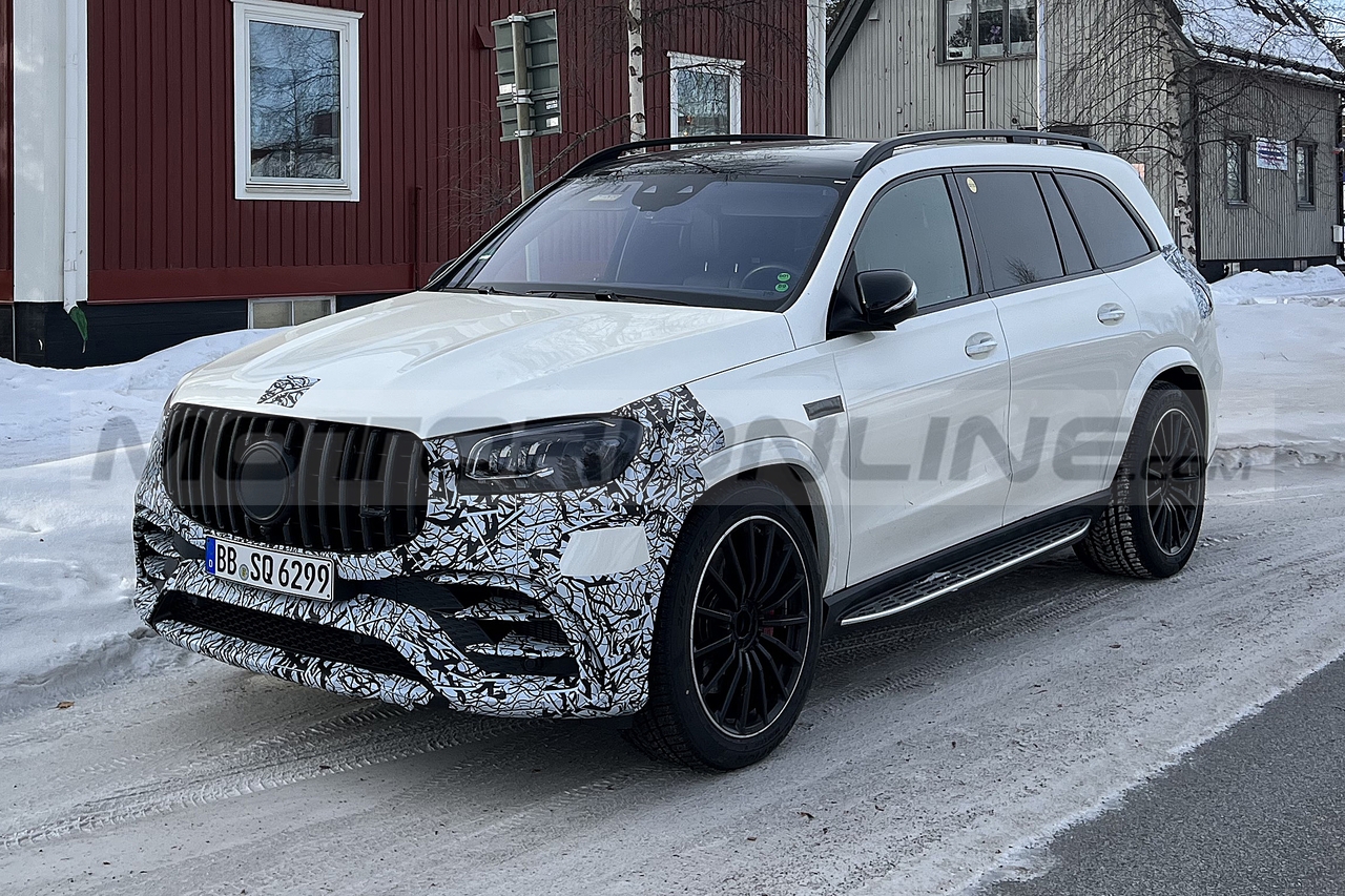 Mercedes-AMG GLS 63 2024 - Foto Spia 13-03-2023
