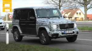 Mercedes EQG: test anche sulle strade tedesche per il SUV elettrico [VIDEO SPIA]