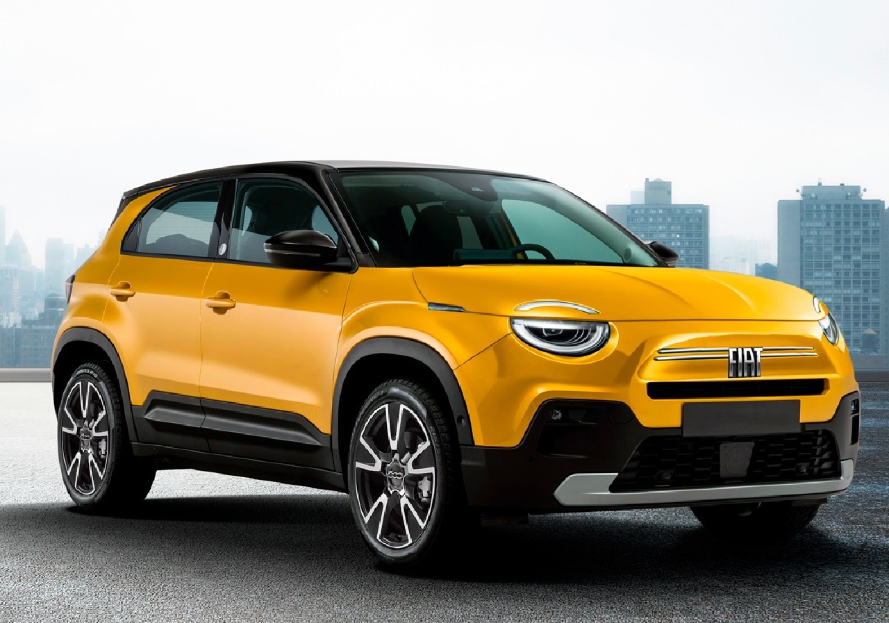 Nuova Fiat 600: il recente avvistamento ispira un nuovo render