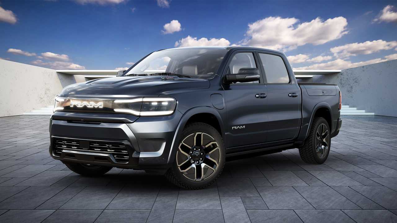 Ram ha svelato in anteprima un nuovo pick-up elettrico di medie dimensioni