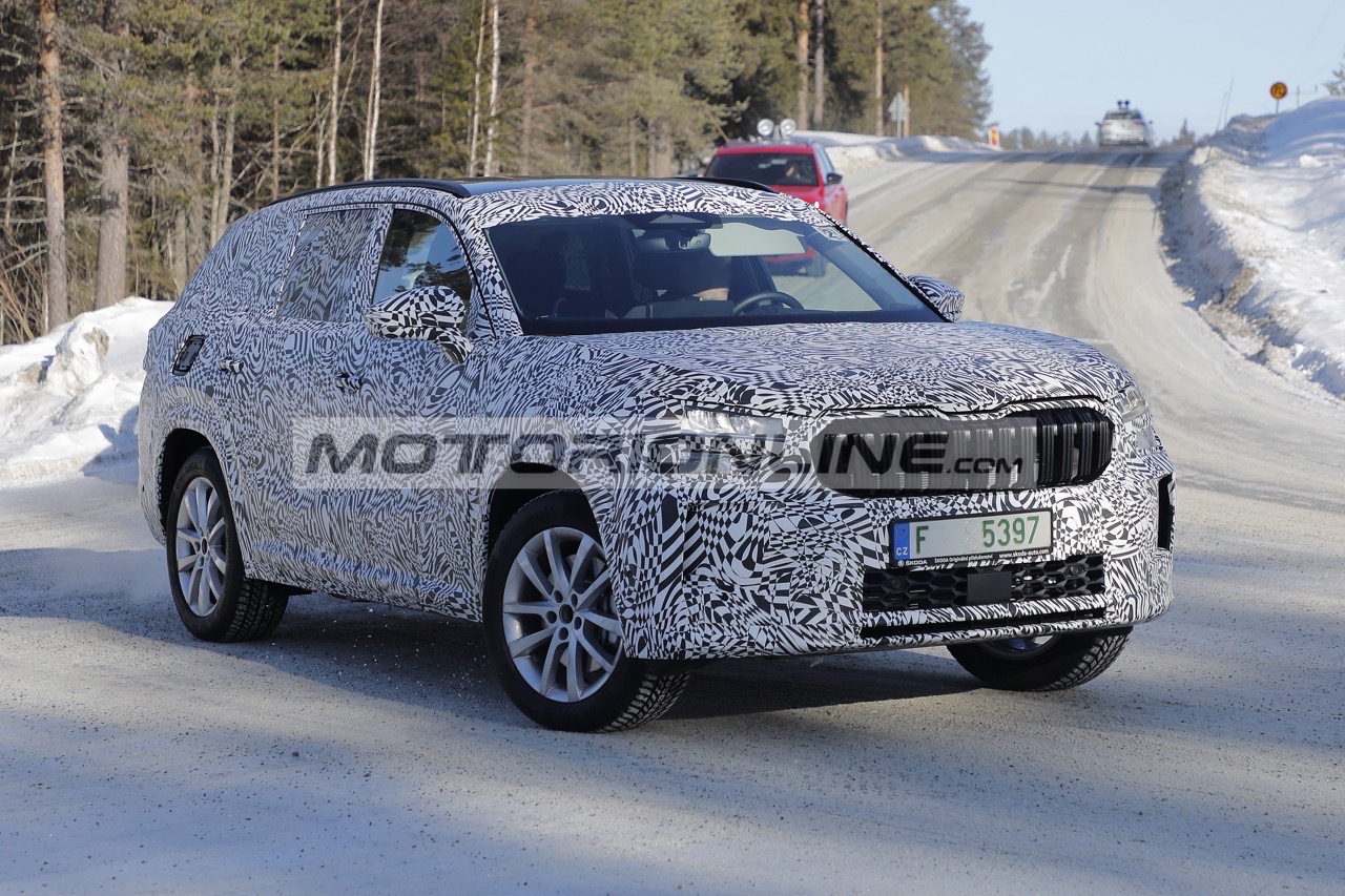 Skoda Kodiaq - Foto spia 15-3-2023