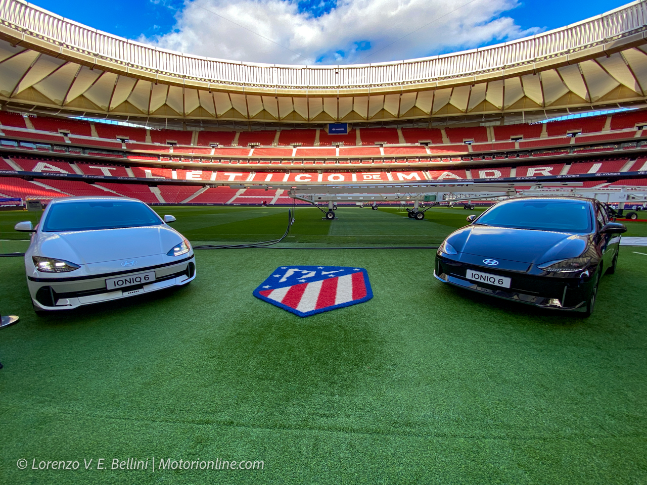 Hyundai Ioniq 6 - Stadio Civita Metropolitano