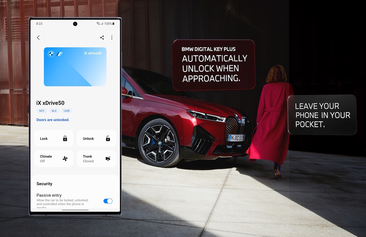 BMW Digital Key Plus è ora disponibile anche sugli smartphone Android