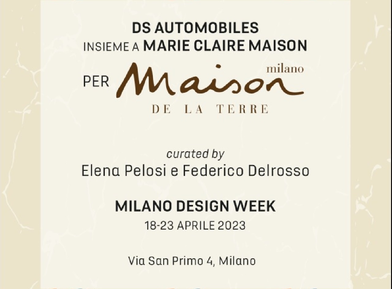 DS Automobiles e Marie Claire Maison insieme alla Milano Design Week