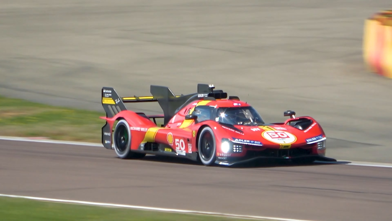 Ferrari 499P: test sul circuito di Fiorano per l’hypercar [VIDEO SPIA]