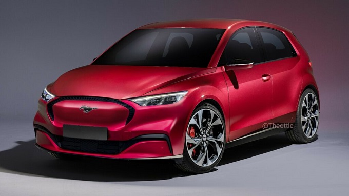 Ford Fiesta EV: l’idea di una compatta, su base ID.2all, in collaborazione con Volkswagen [RENDER]