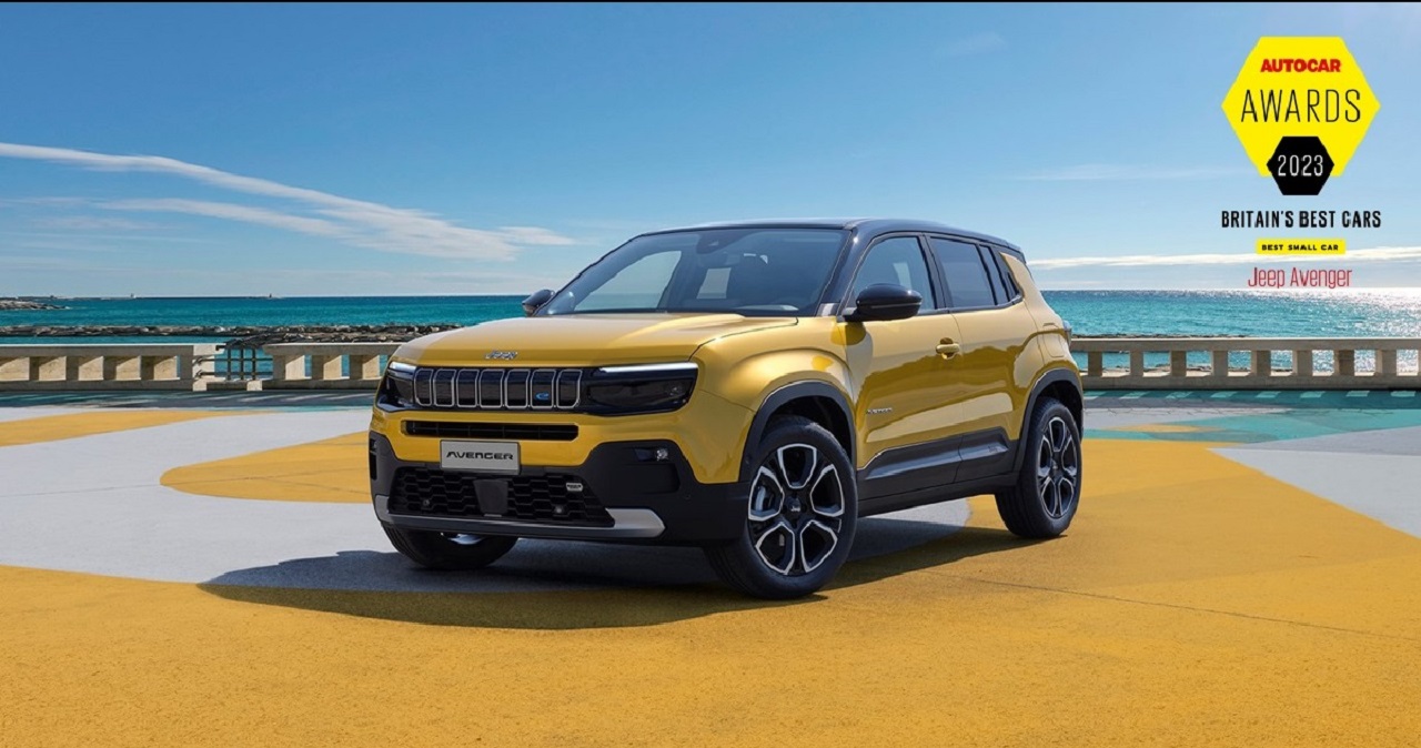 Jeep Avenger: “Best Small Car” agli Autocar Awards 2023