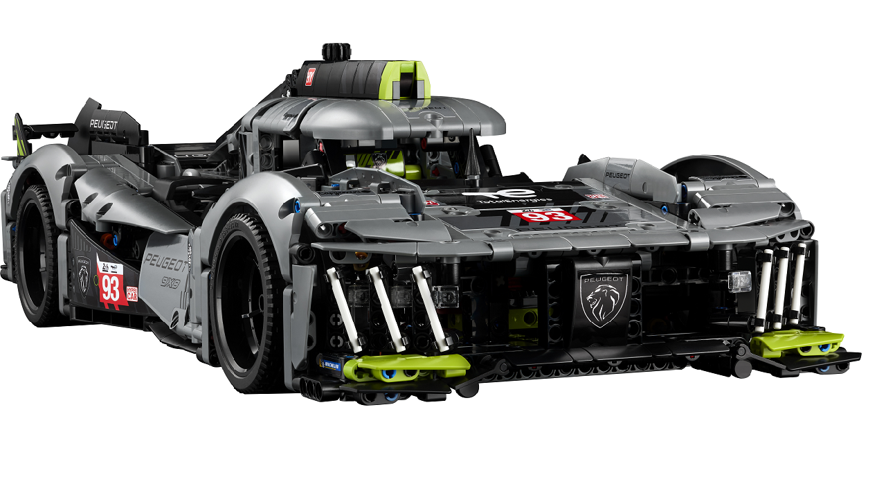 Lego Technic Peugeot 9X8 24h di Le Mans: ecco l’omaggio all’Hypercar prima del debutto in gara