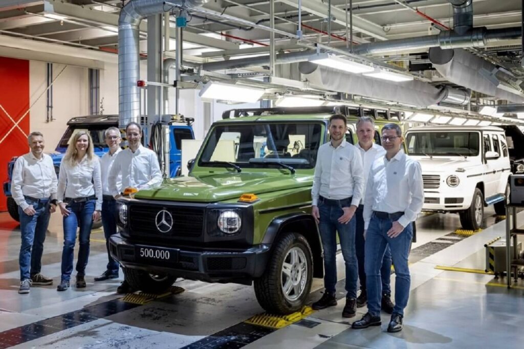 Mercedes-Benz Classe G: si festeggiano le 500.000 unità prodotte