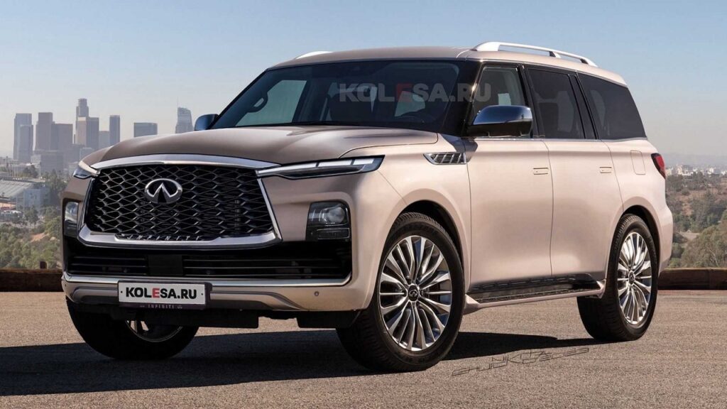 Nuovo Infiniti QX80: ecco come il SUV potrebbe cambiare [RENDER]