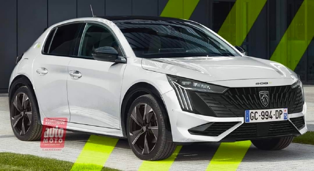 Peugeot 208 PSE: sarà questo il suo design? [RENDER]