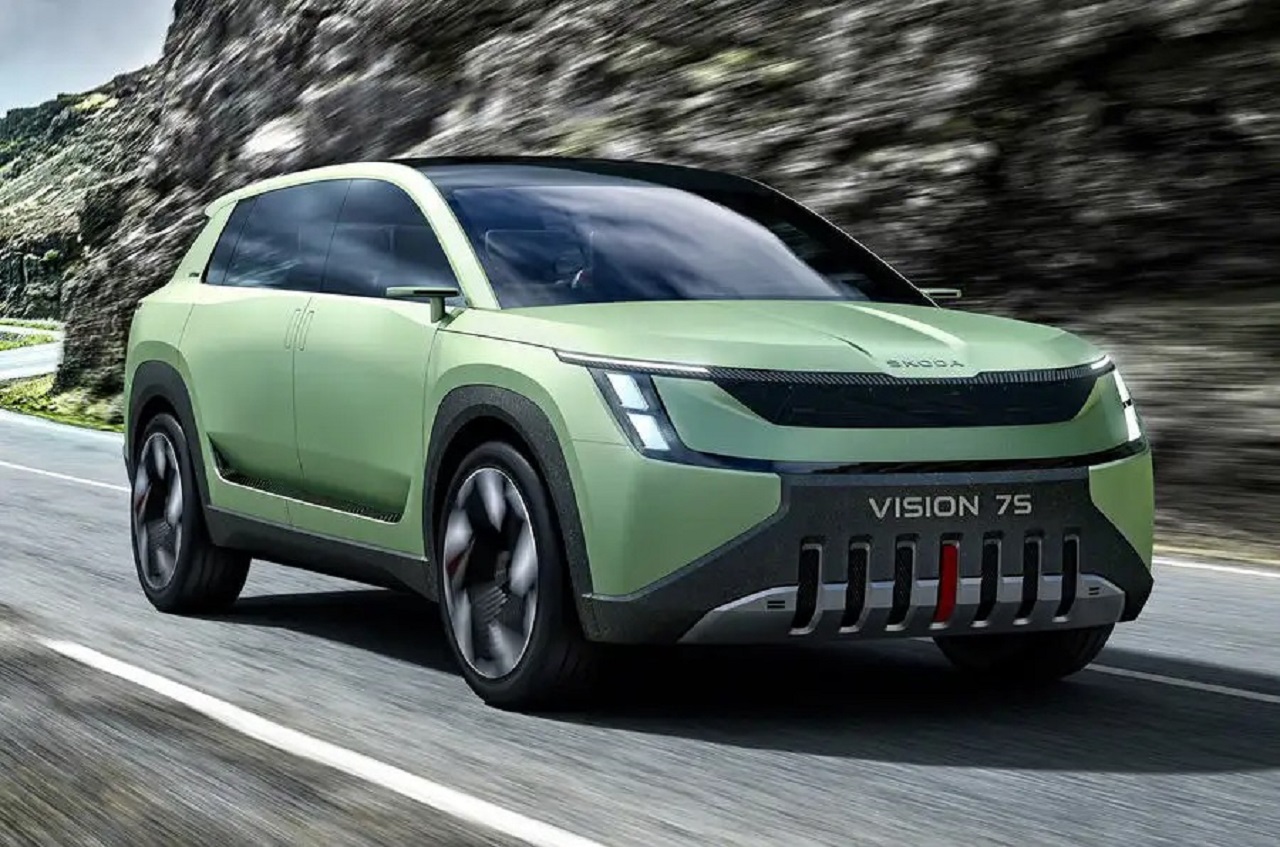 Skoda lancerà un grande SUV elettrico a sette posti nel 2026