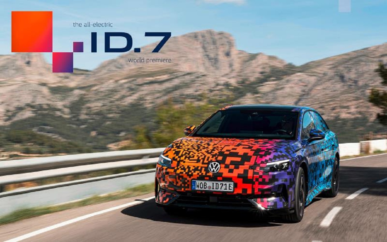 Volkswagen ID.7: partito il conto alla rovescia in vista del debutto del 17 aprile
