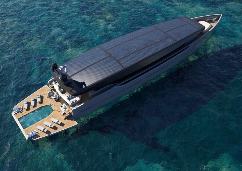 VisionE: lo yacht sostenibile che si trasforma in una villa galleggiante