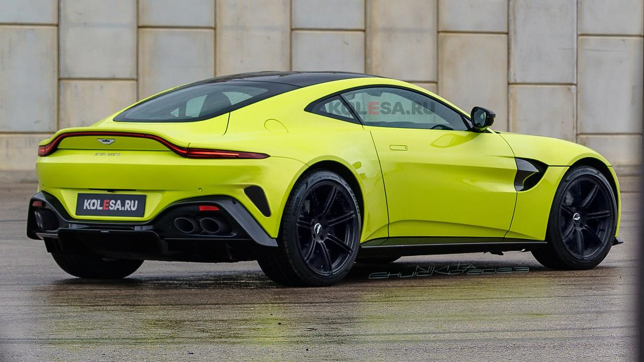 Aston Martin Vantage successore render Kolesa