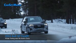 Audi Q7 2024: test invernali per il nuovo restyling [VIDEO SPIA]