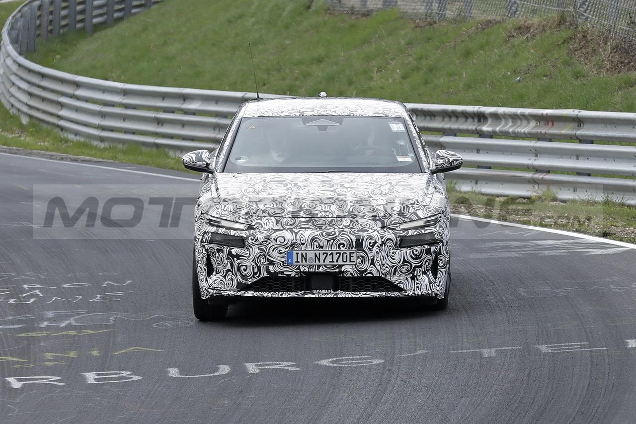 Audi RS 6 2025 prototipo foto spia