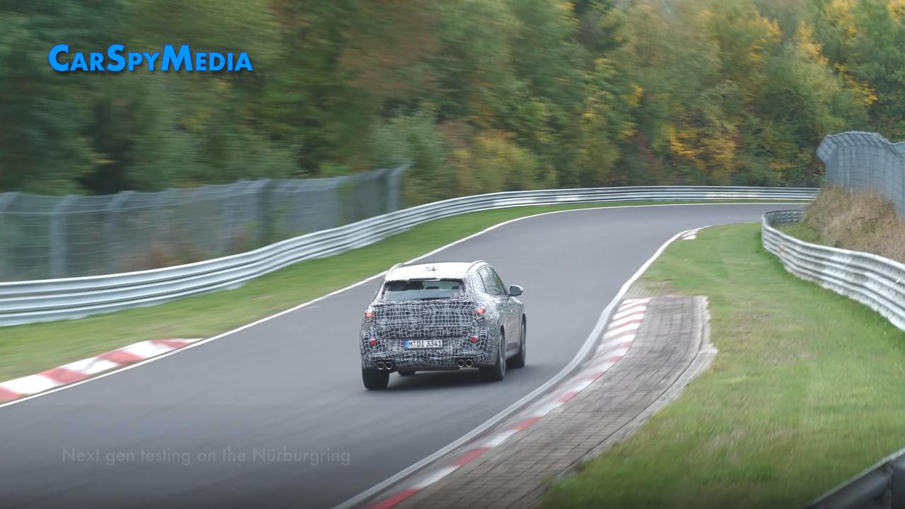 BMW X3 M 2024 prototipo Nurburgring