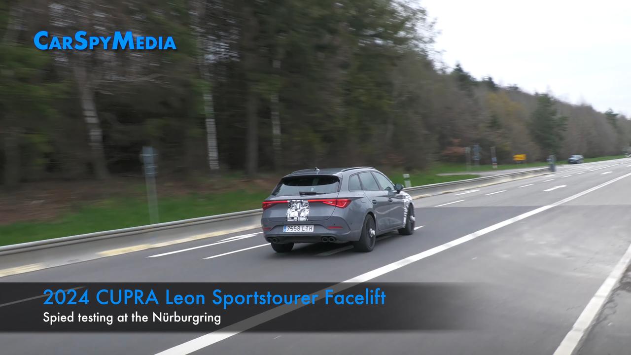 Cupra Leon Sportstourer 2024 prototipo Nurburgring