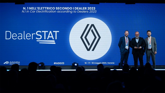 Renault eletto miglior brand nell’elettrico secondo i dealer