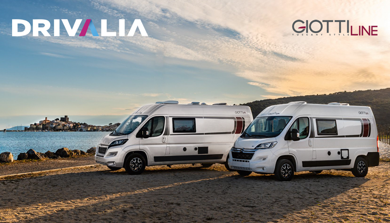 Drivalia sigla una partnership con Giottiline per il noleggio dei veicoli leisure
