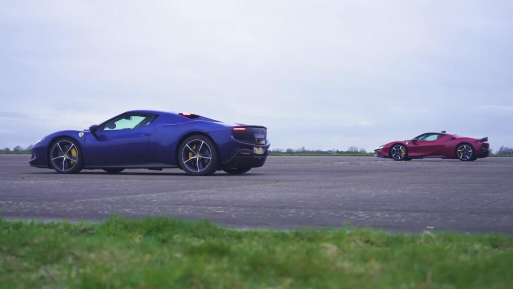 Ferrari SF90 Stradale vs 296 GTB: chi vince la drag race? [VIDEO]