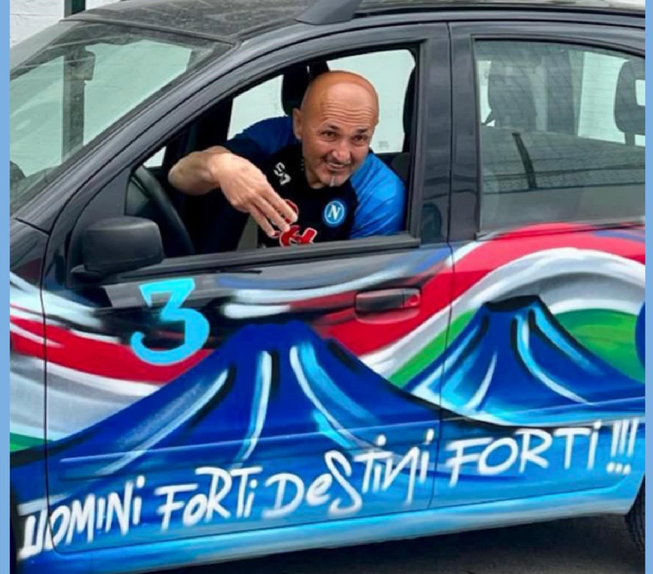 Fiat Panda: ecco la versione di Luciano Spalletti per festeggiare lo Scudetto