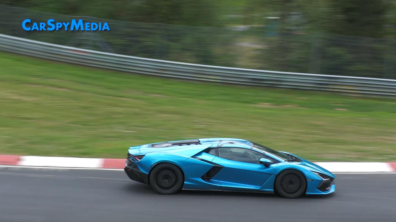 Lamborghini Revuelto prototipo Nurburgring