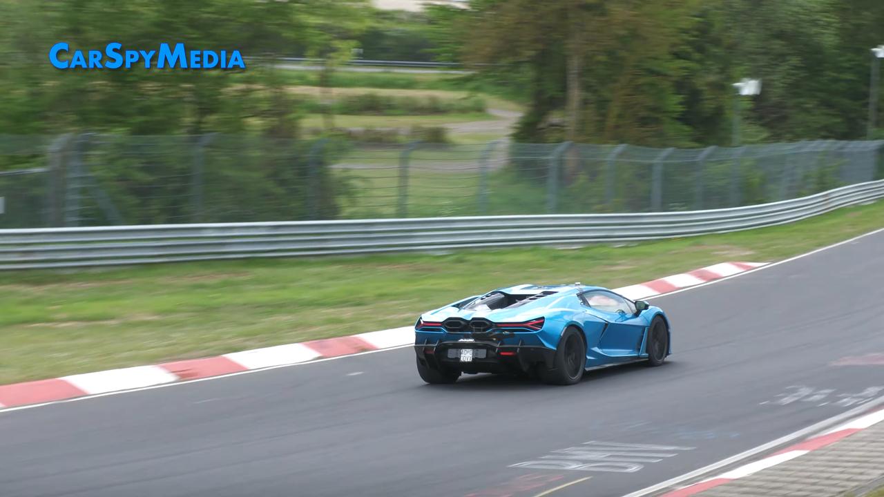 Lamborghini Revuelto prototipo Nurburgring