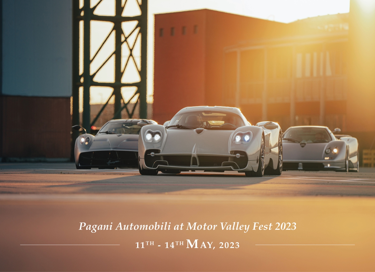 Pagani sarà presente al Motor Valley Fest 2023