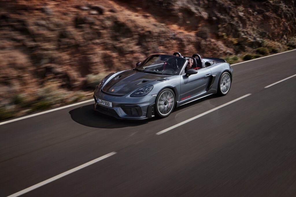 Porsche 718 Spyder RS: si chiude l’era termica della sportiva [FOTO]