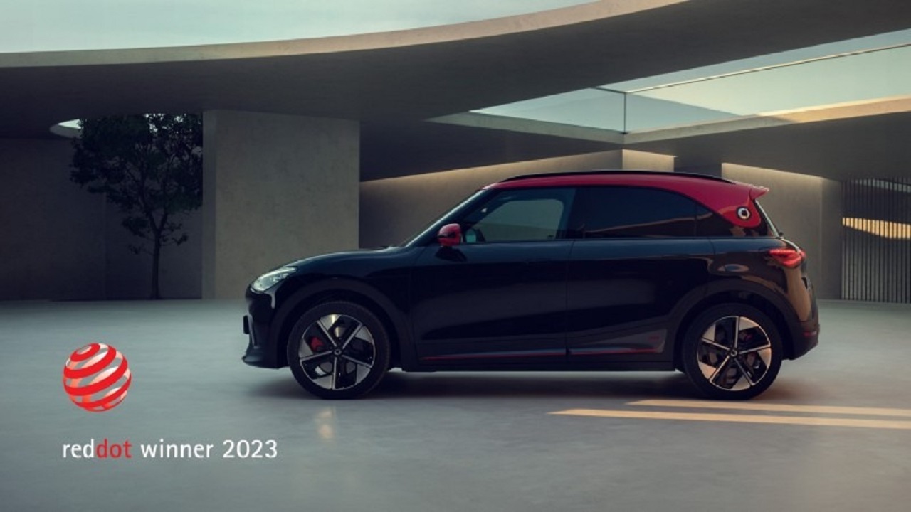 smart #1 conquista il Red Dot Award e l’iF Design Award