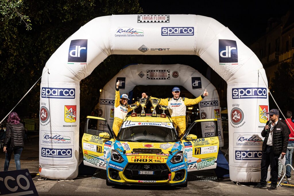 Suzuki Rally Cup 2023: Giordano e Siragusa vincono la 107ª Targa Florio