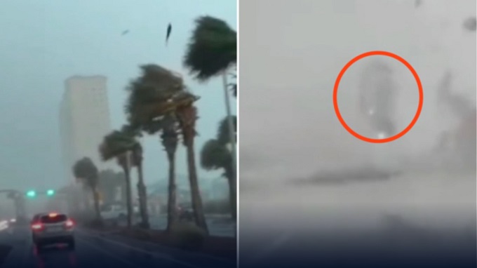 Florida, la spaventosa furia del tornado spazza via tutto e fa volare le auto in aria [VIDEO]