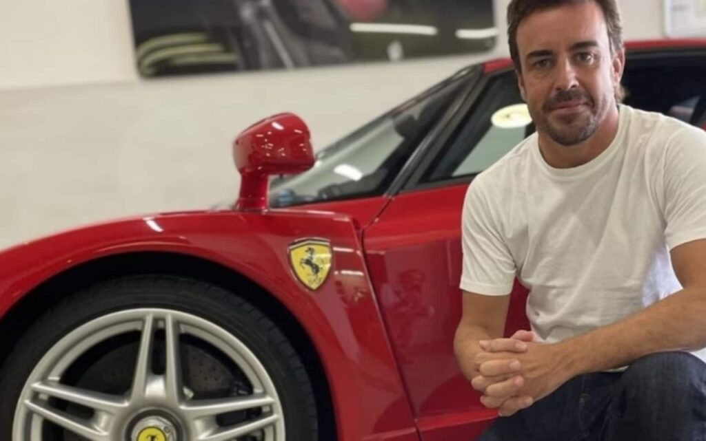 Fernando Alonso non è riuscito a vendere la sua rara Ferrari Enzo