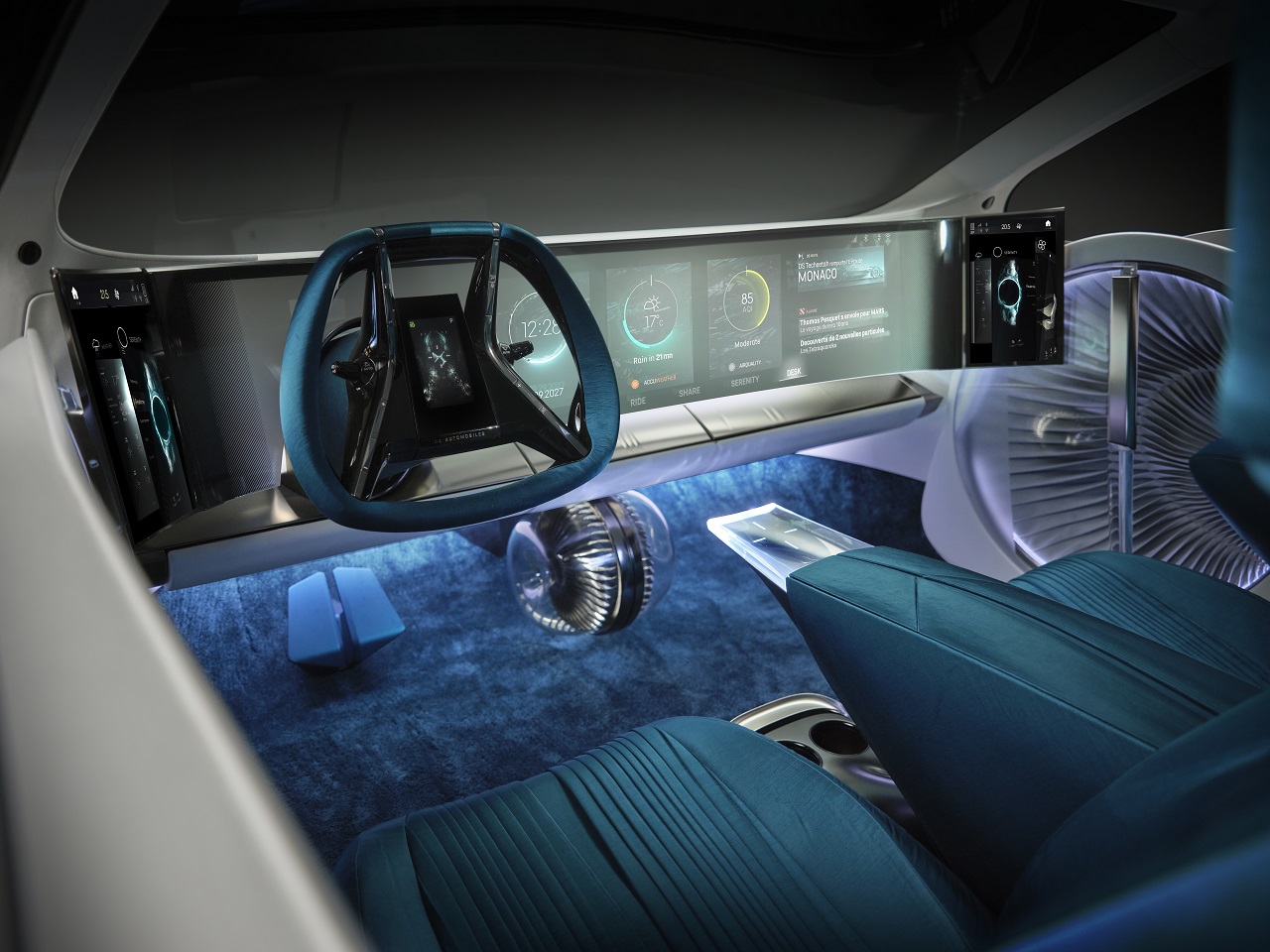 DS Automobiles mostra in anteprima gli interni dei suoi futuri modelli di produzione