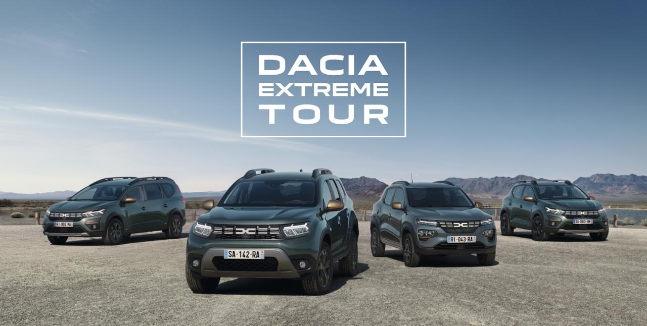 Dacia Extreme Tour 2023: quattro appuntamenti per scoprire le ultime novità del brand